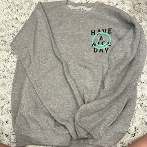 Crew neck sweat shirt barely worn